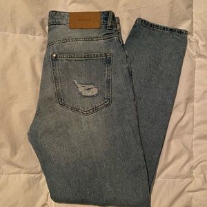H&M &Denim Low Rise Boyfriend Jeans - Size 2